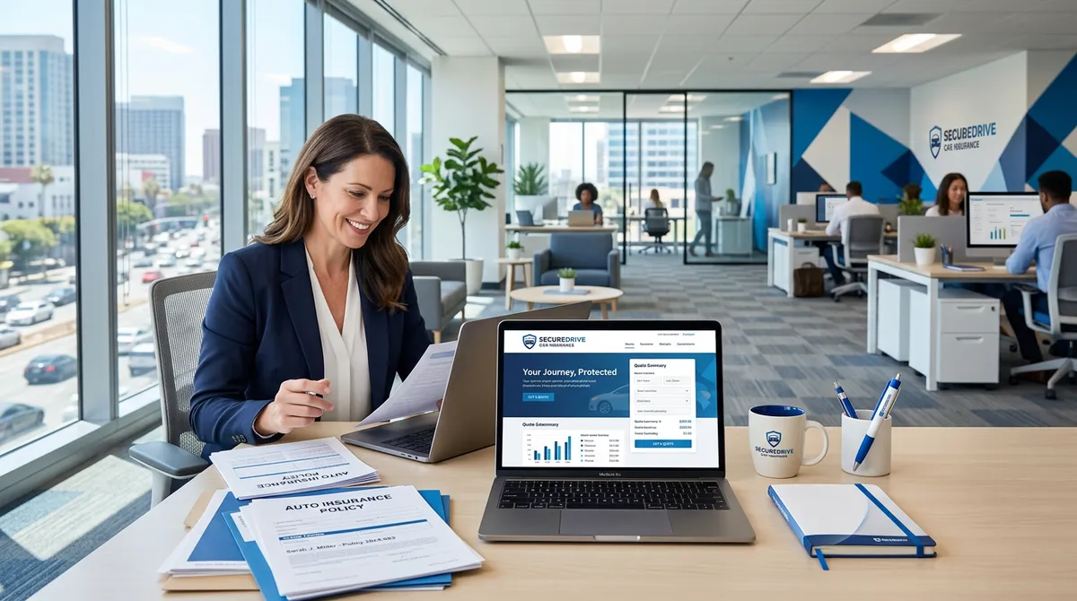 Фон главной секции — автострахование